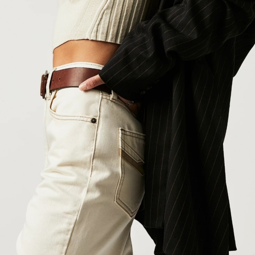 Levi's 70s Flare Jeans Movin On Cream - Picture 4 of 10